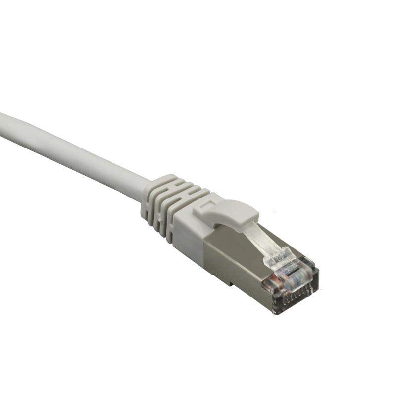 патч-корд ftp кат.5e 4х2 26awg (7х0.16мм) cu lszh сер. 2м suprlan 10-0717 от BTSprom.by