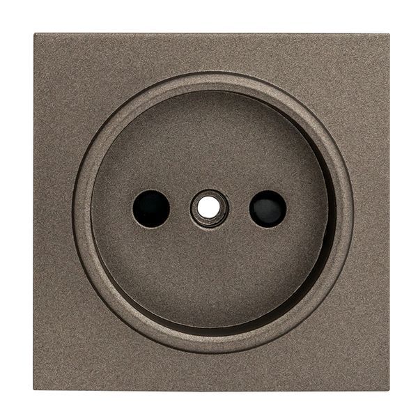  Панель лицевая Валенсия для розетки 1-м 10А защ. шторки без заземл. графит PROxima EKF ESR10-L-022-60 фото в каталоге от BTSprom.by