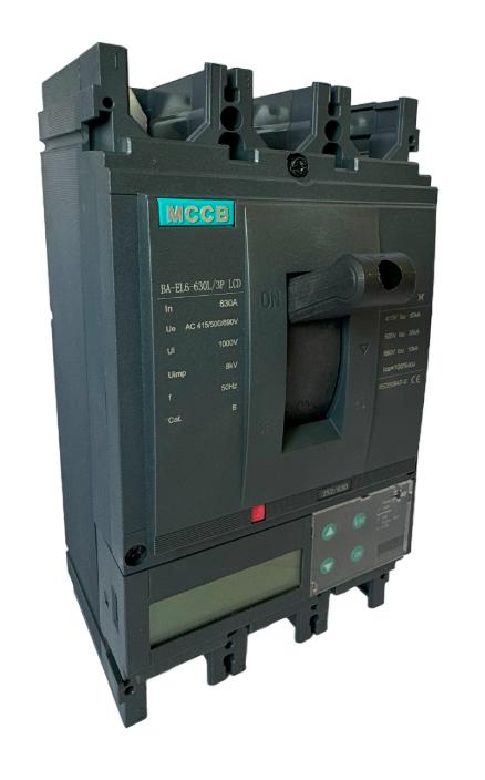  Выключатель автоматический MCCB BA-EL6-630L/3P 630А LCD (электронный Micrologic 5.0A ICU:50KA) ELTEC 1351630 фото в каталоге от BTSprom.by