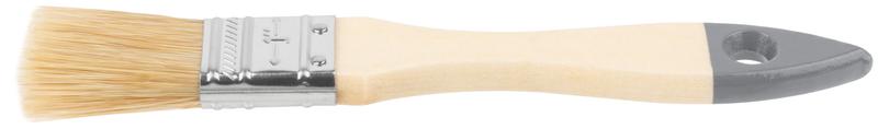  Кисть флейцевая "Лайт" 1дюйм (25мм) натур. свет. щетина деревянная ручка КУРС 00803 фото в каталоге от BTSprom.by