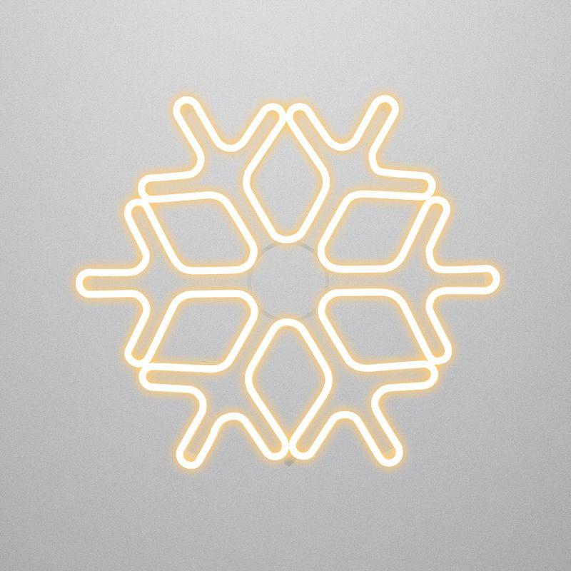 фигура светодиодная "снежинка" 60х60см 720led тепл. бел. 50вт ip65 гибкий неон neon-night 501-326 от BTSprom.by