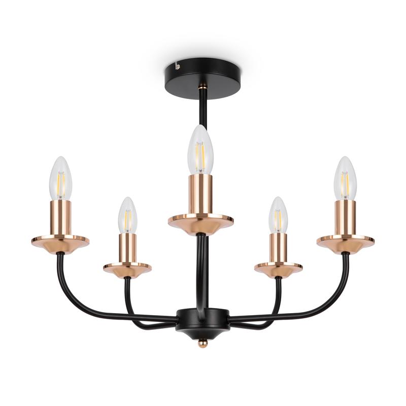  Светильник New Series 010 40Вт E14х5 IP20 потолочн. Freya FR4013CL-05GB фото в каталоге от BTSprom.by