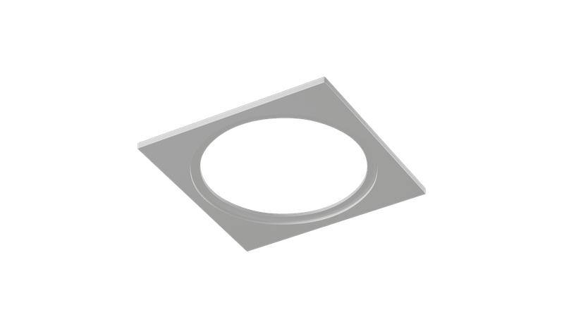 рамка для серии combo 1 квадратная бел. swg pro 00-00004144 от BTSprom.by