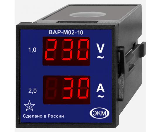 вольтамперметр цифровой вар-м02-10 ac20-450в 400гц ухл4 (спец.) меандр a8302-19912042 от BTSprom.by