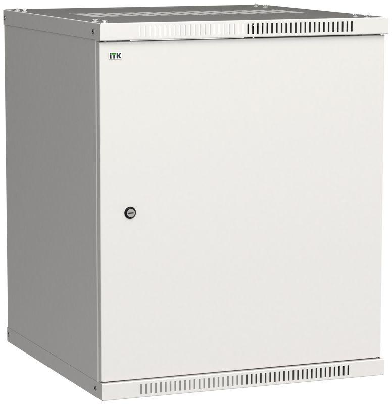 шкаф linea we 15u 600x600мм дверь металл сер. itk lwe3-15u66-mf от BTSprom.by