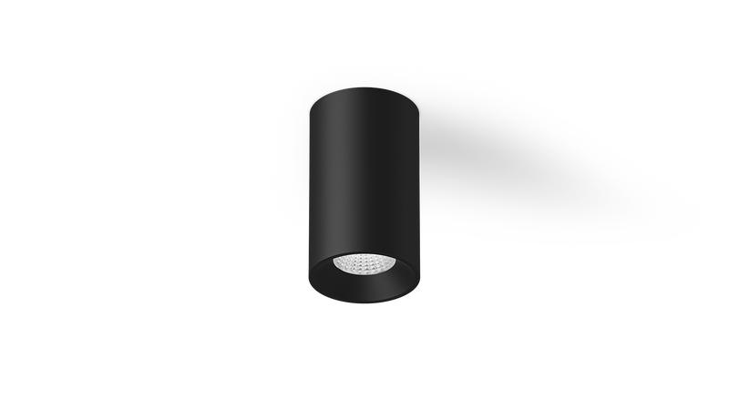 светильник villy short укорочен. потолочн. накладной 15вт 3000к черн. swg pro 00-00004844 от BTSprom.by