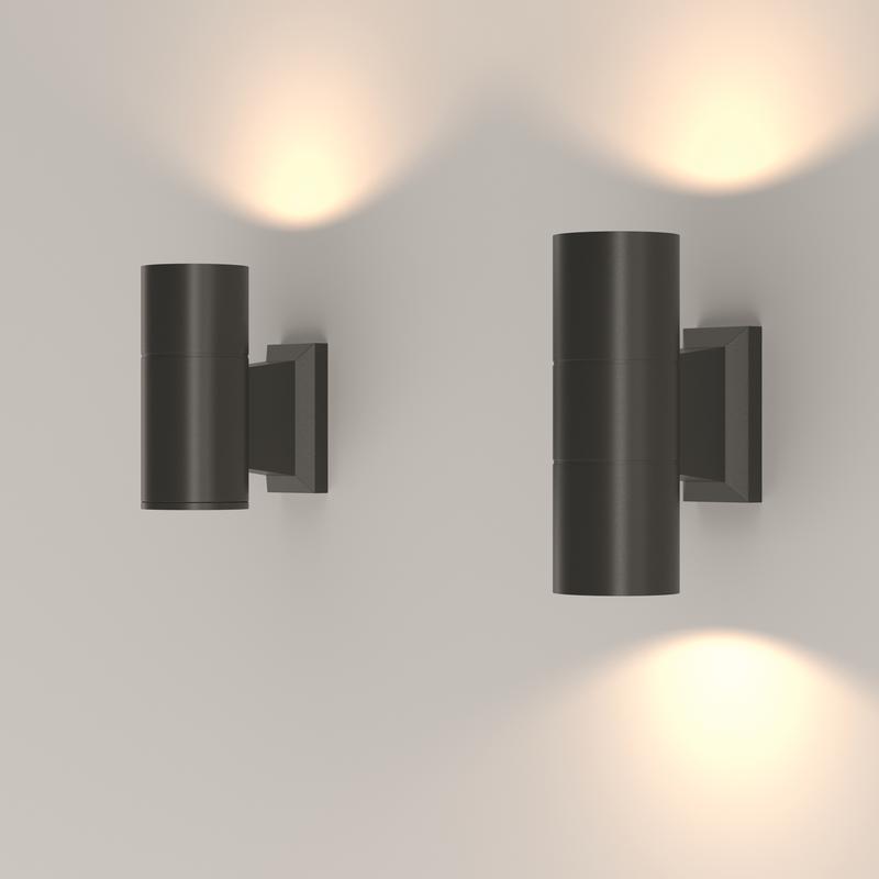  Светильник Bowery 1х50Вт GU10 IP54 бра настен. Maytoni O574WL-01B фото в каталоге от BTSprom.by