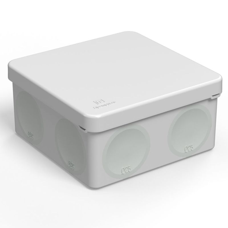 коробка распределительная оп для прямого монтажа двухкомпонентн. безгалогенная (hf) 100х100х50 промрукав 60-0300 от BTSprom.by