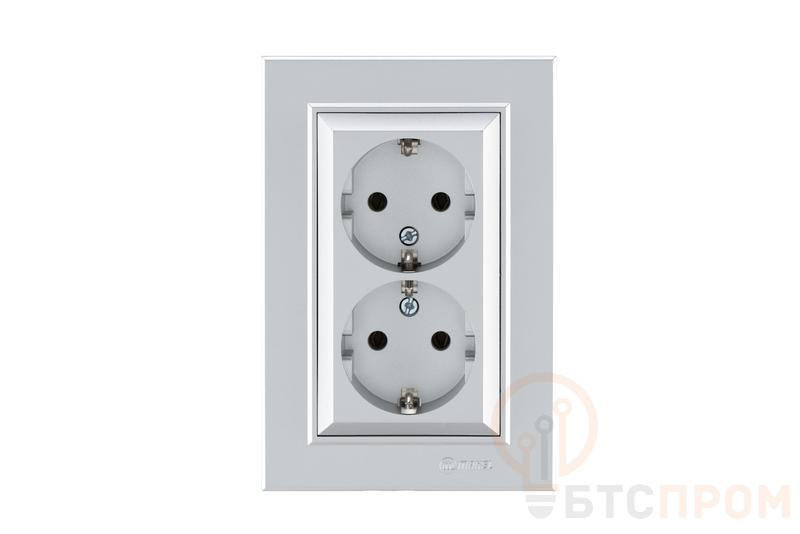 Розетка 2-я с/з СП (Новый дизайн) Karea 16А IP20 серебр. Makel 56065057 фото в каталоге от BTSprom.by  Розетка 2-я с/з СП (Новый дизайн) Karea 16А IP20 серебр. Makel 56065057 фото в каталоге от BTSprom.by