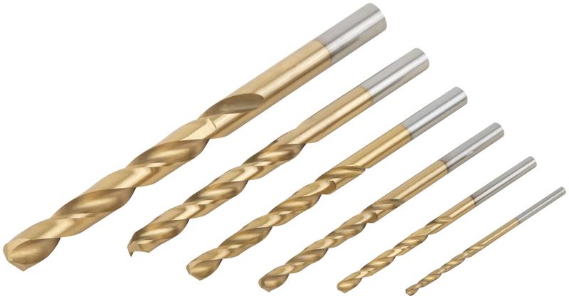 Набор сверл HSS по металлу титановое покрытие 6шт ( 2-3-4-5-6-8мм) FIT 34213 фото в каталоге от BTSprom.by