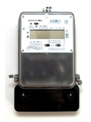 счетчик агат 3-1.100.2 3ф многотариф. мзэп 4680008522900 от BTSprom.by