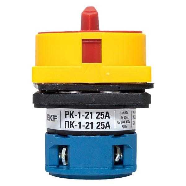  Переключатель кулачковый ПК-1-21 25А 1п "1-0-2" с блокировкой IP65 PROxima EKF pk-1-21-25-a65 фото в каталоге от BTSprom.by