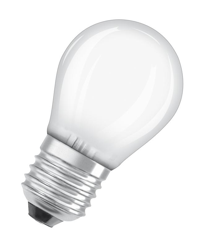 лампа светодиодная филаментная led star p 4.5вт (замена 40вт) прозр. 6500к холод. бел. e27 470лм угол пучка 300град. 220-240в osram 4058075466210 от BTSprom.by