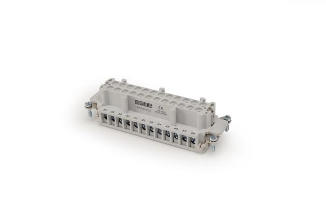 розетка 24 полюса 16а (1-24) emas eb024cp00 от BTSprom.by