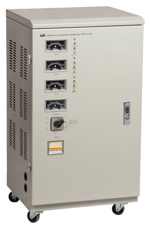 стабилизатор напряжения сни 3/380 15.0ква 3ф iek ivs10-3-15000 от BTSprom.by