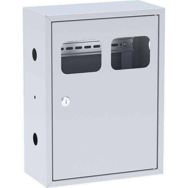щит яур на 2 счетчика с двумя din-рейками (400х300х150) basic ekf uerm-din-400-2 от BTSprom.by