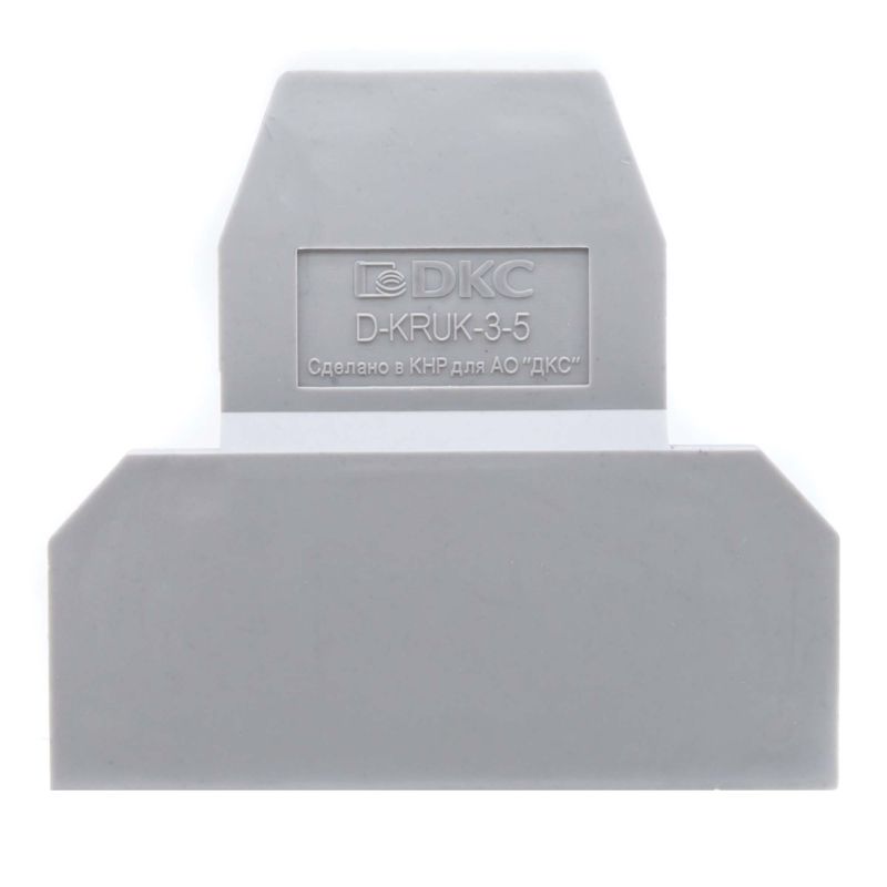 изолятор торцевой для клемм kruk-3-5 (уп.100шт) dkc d-kruk-3-5 от BTSprom.by