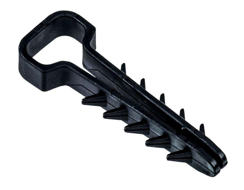 дюбель-хомут 6х14мм для плоского кабеля нейлон черн. (уп.25шт) iek udh14-06-14-025-k02 от BTSprom.by