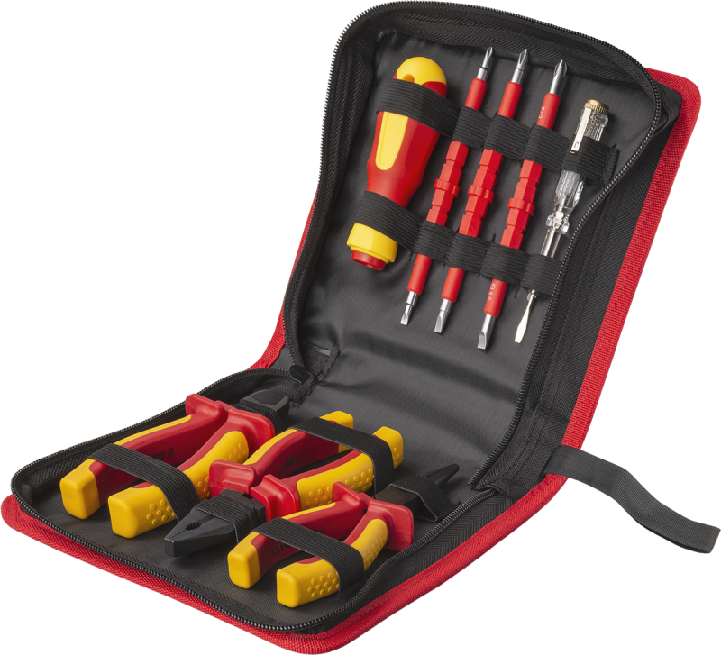 набор инструмента диэлектрического 90 174 oht-ind04-h10 (10 предметов) онлайт 90174 от BTSprom.by