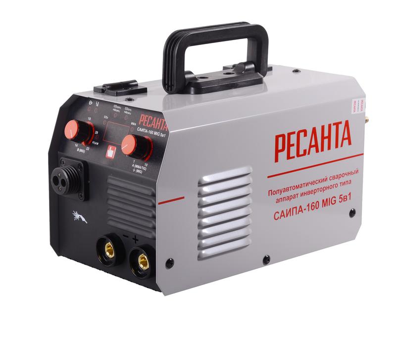  Инвертор сварочный полуавтомат. САИПА-160 MIG 5в1 Ресанта 65/188 фото в каталоге от BTSprom.by
