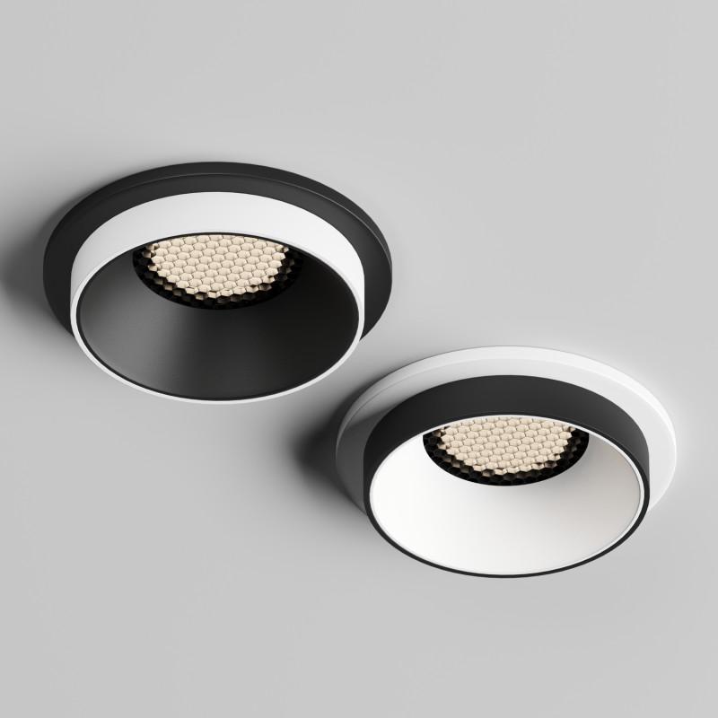  Светильник 50Вт GU10 IP20 встраив. алюм. черн. DENKIRS 545337 фото в каталоге от BTSprom.by