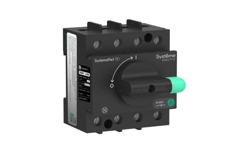 выключатель-разъединитель systemepact sd80 4п 16а se ssd00804mf0016 от BTSprom.by