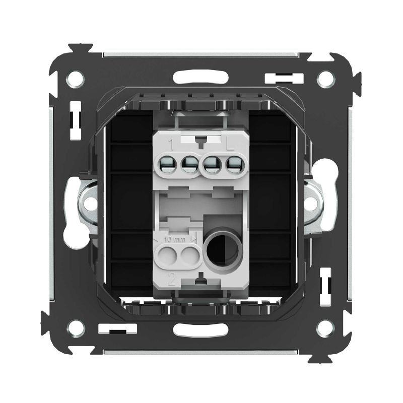  Кнопка 1-кл. СП Avanti "Черный матовый" DKC 4412153 фото в каталоге от BTSprom.by