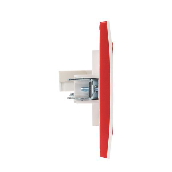  Рамка 2-м Стокгольм бел. с линией цвета красн. PROxima EKF EXM-G-305-20 фото в каталоге от BTSprom.by