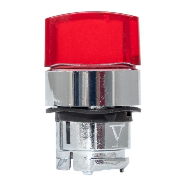  Механизм переключателя исполнительный ХB4 красн. на 2 положения с фиксацией с подсветкой с короткой ручкой PROxima EKF XB4BD2FL-R фото в каталоге от BTSprom.by