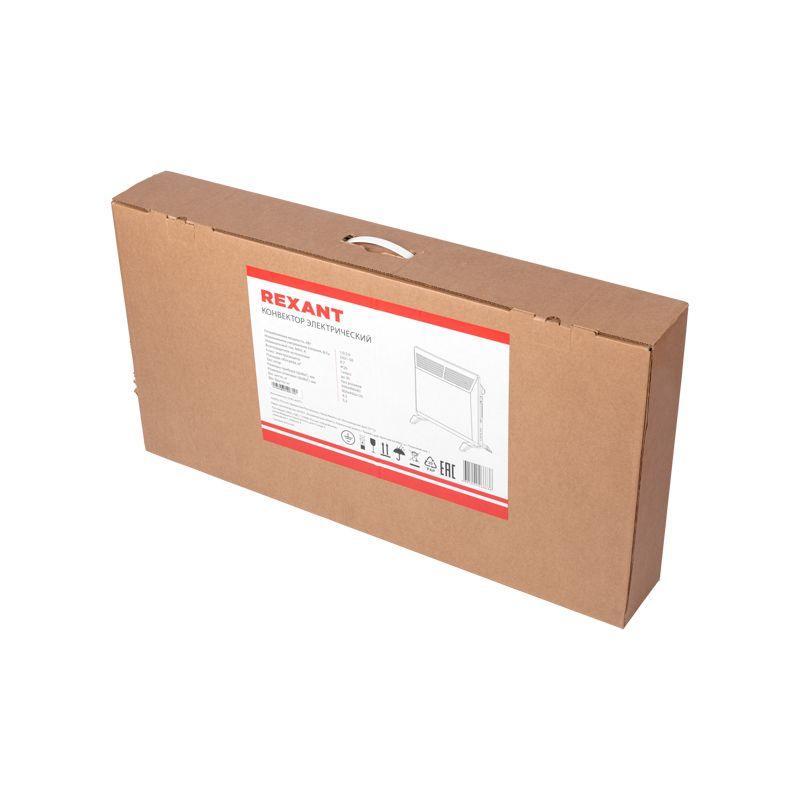  Конвектор электрический 2кВт с механическим термостатом СТИЧ нагревательный элемент ножки Rexant 60-0092 фото в каталоге от BTSprom.by