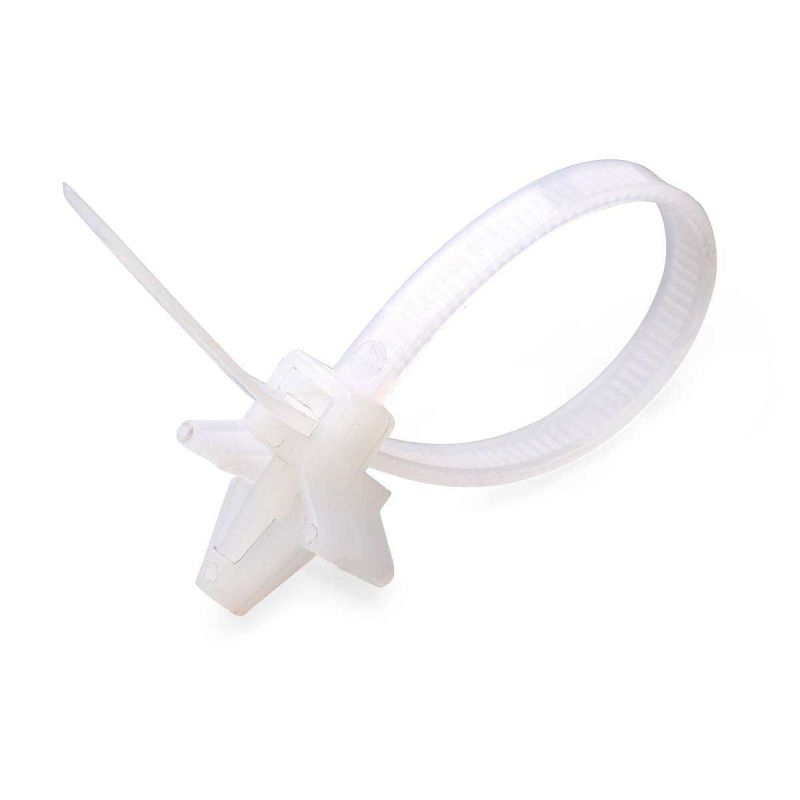 хомут кабельный ксдп 2.5х100 с дюбель-пистоном бел. (уп.100шт) fortisflex 64772 от BTSprom.by