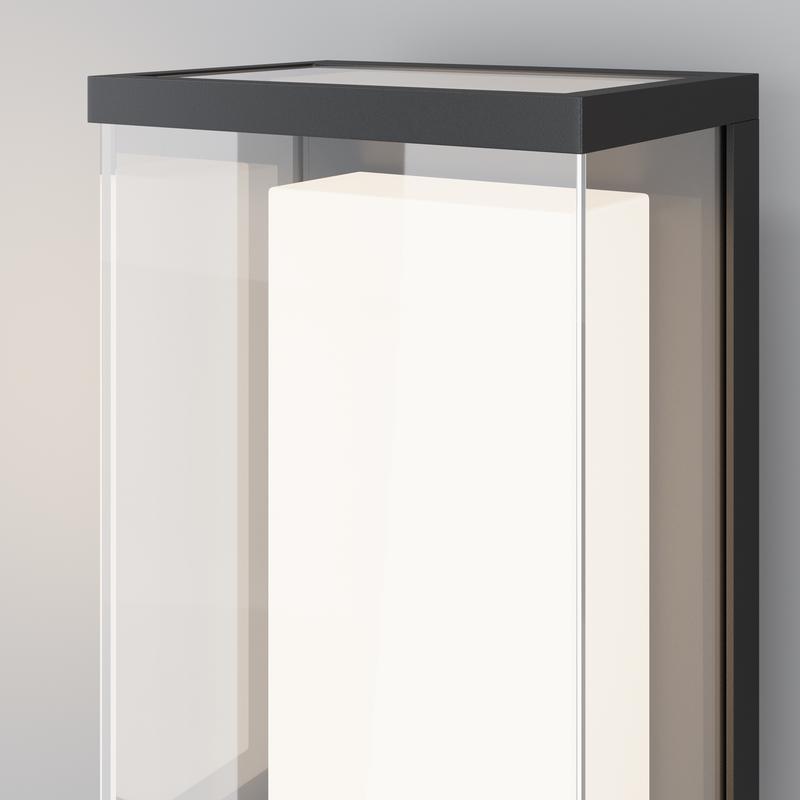  Светильник Baker Street 10Вт 3000К IP65 бра настен. Maytoni O021WL-L10B4K фото в каталоге от BTSprom.by