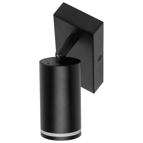  Светильник WL19 BK GU10 MR16 IP20 настенный черн. Эра Б0056360 фото в каталоге от BTSprom.by