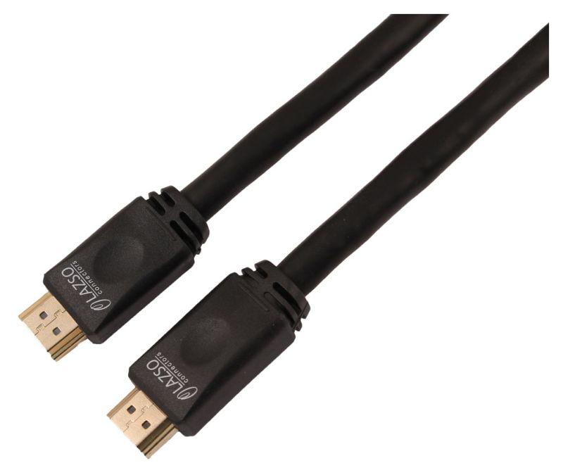 кабель аудио-видео wh-111(30m) hdmi (m)/hdmi (m) 30м позолоч. контакты черн. lazso 494603 от BTSprom.by
