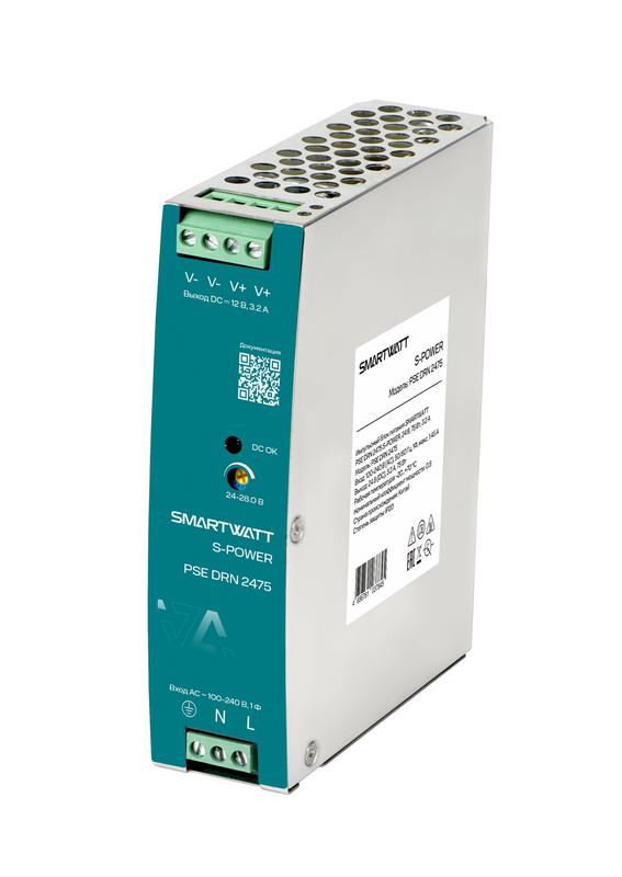 блок питания импульсный pse drn 2475 s-power 24в 75вт 32а smartwatt 4512020450021 от BTSprom.by