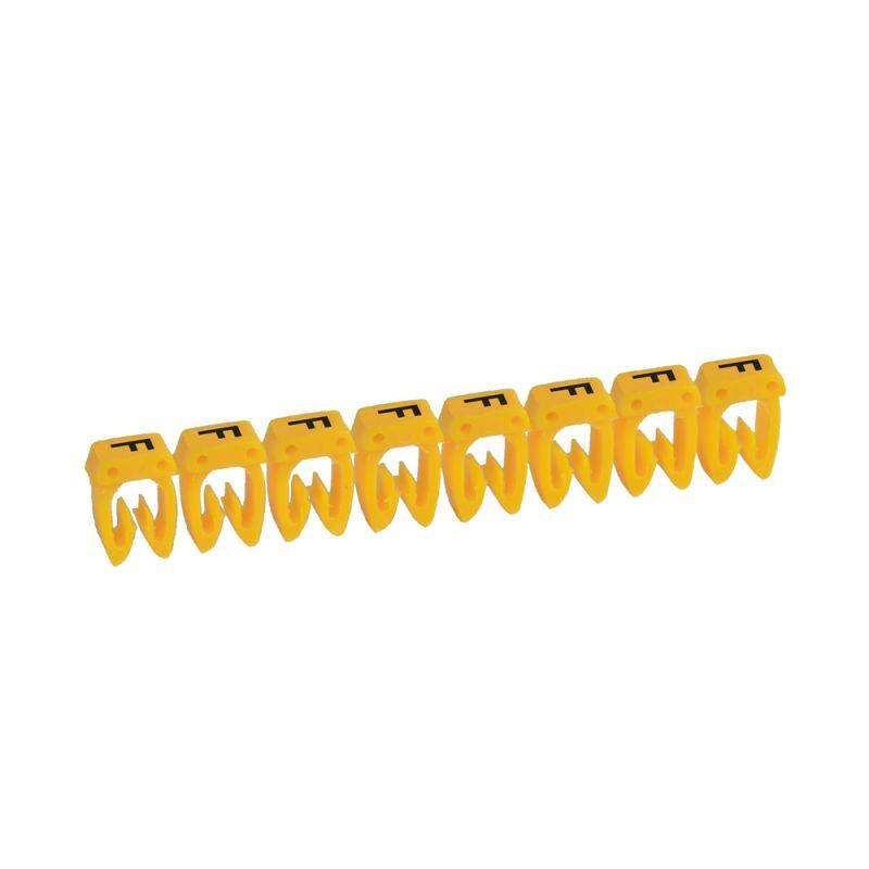 маркер каб. 0.15-0.5кв.мм cab3 "f" черн. на желт. фоне (уп.300шт) leg 038115 от BTSprom.by