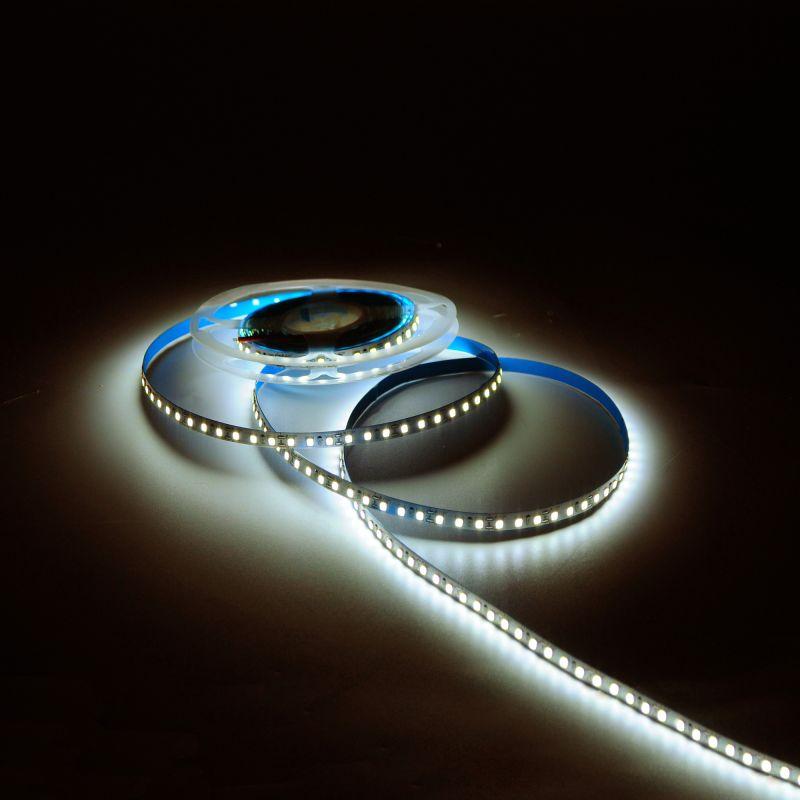  Лента светодиодная Basic 2835/120-SMD 9.6Вт/м 3000К тепл. бел. IP20 624лм/м 12В 8мм (уп.5м) GAUSS BT064 фото в каталоге от BTSprom.by