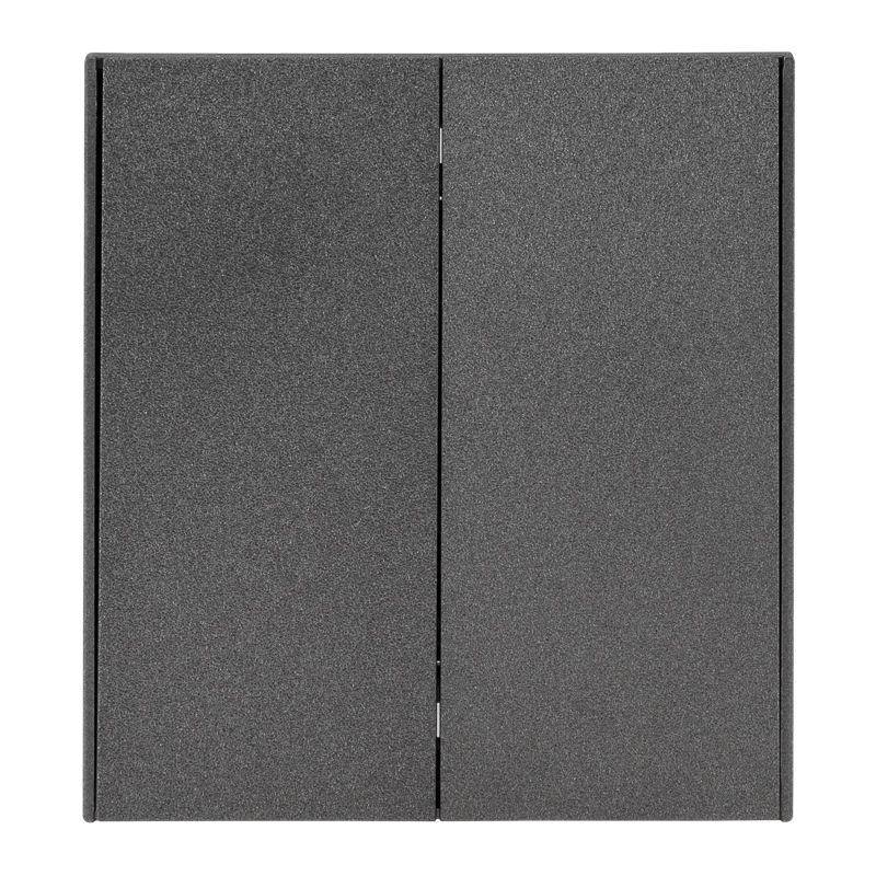 переключатель перекрестный 2-кл. сп strong 10а графит kranz kr-78-0733-6 от BTSprom.by