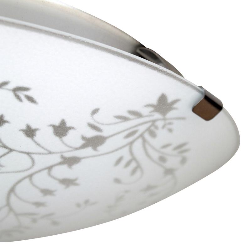  Светильник НББ 21-60 М19 "Нежность" 300/2 матов. бел./клипсы штамп метал. (инд. упак.) Элетех 1005205638 фото в каталоге от BTSprom.by