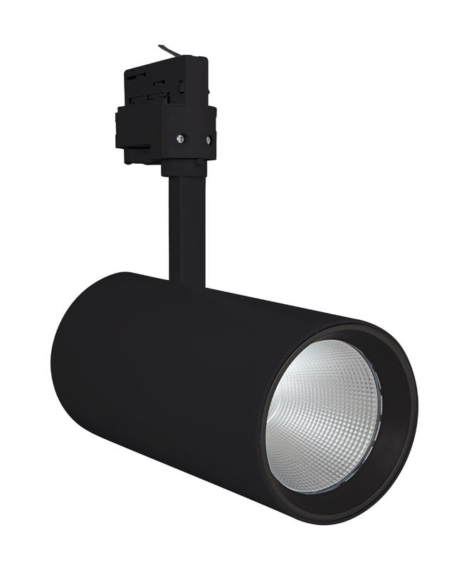 светильник светодиодный трековый spot tracklight 55вт 3000к 90ra 4000лм угол пучка 24град. спот черн. ledvance 4058075113640 от BTSprom.by