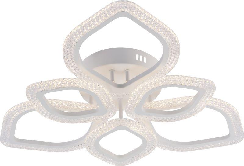 светильник светодиодный megan 6110-107 106вт 2800к-6200к модерн с пультом потолочный rivoli б0060842 от BTSprom.by