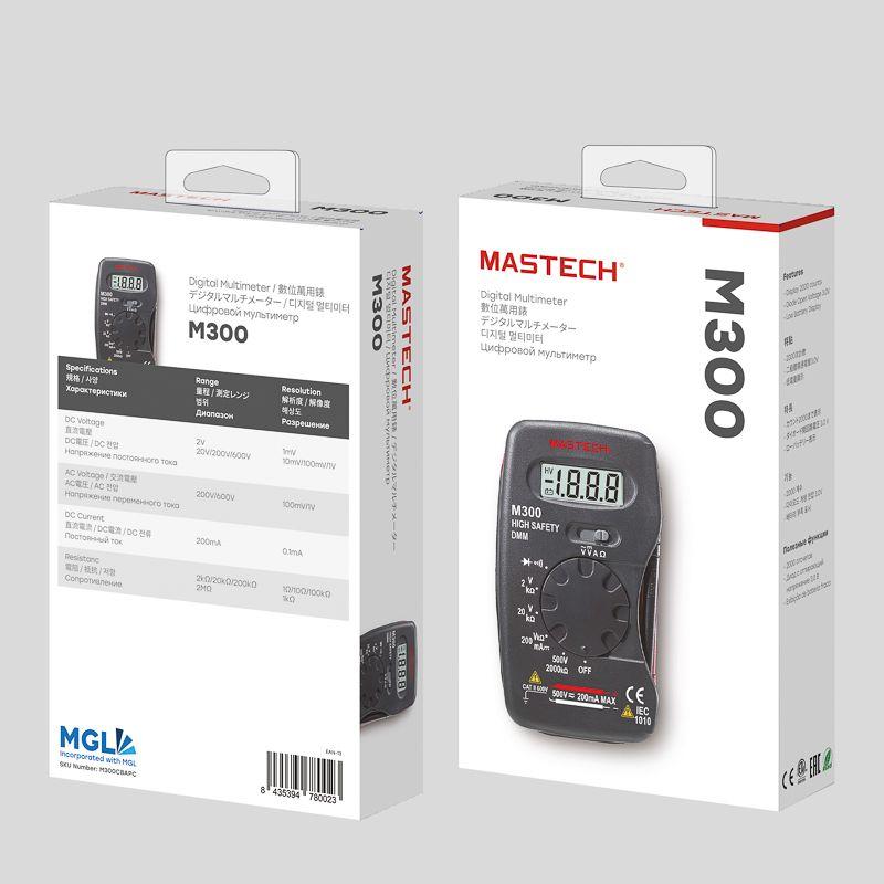  Мультиметр портативный M300 Mastech 13-2006 фото в каталоге от BTSprom.by