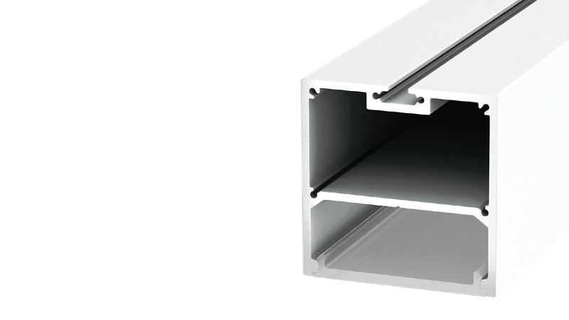 профиль алюминиевый ls.5050-w-r подвесной/накладной бел. designled 00-00010369 от BTSprom.by