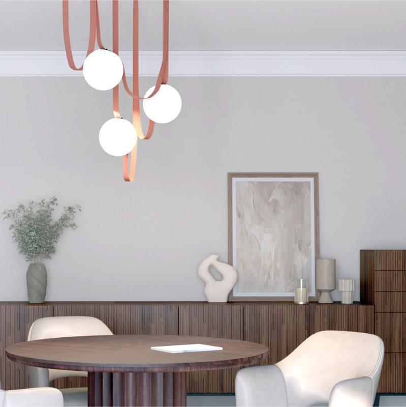  Светильник для трека-ремня Belty Orb 10Вт 3000К IP20 48В DC 150х147мм RA90 120град. со светодиодом акрил бел. DENKIRS 760231 фото в каталоге от BTSprom.by