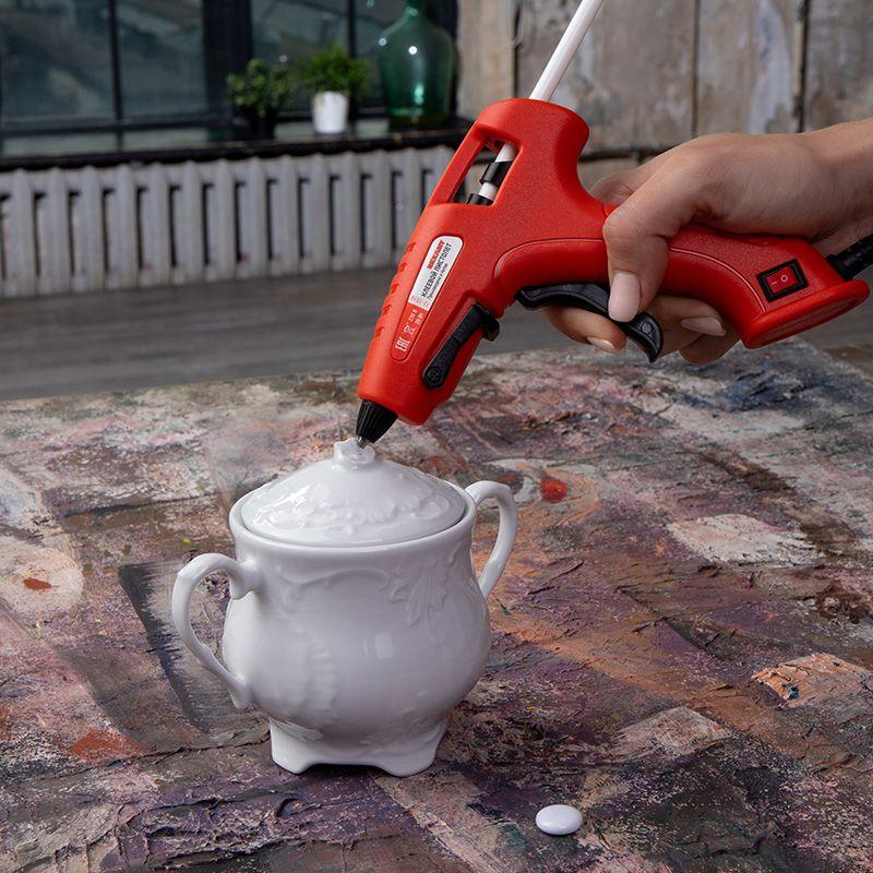  Пистолет клеевой 20Вт ЭКСПЕРТ (блист.) Rexant 12-1510 фото в каталоге от BTSprom.by