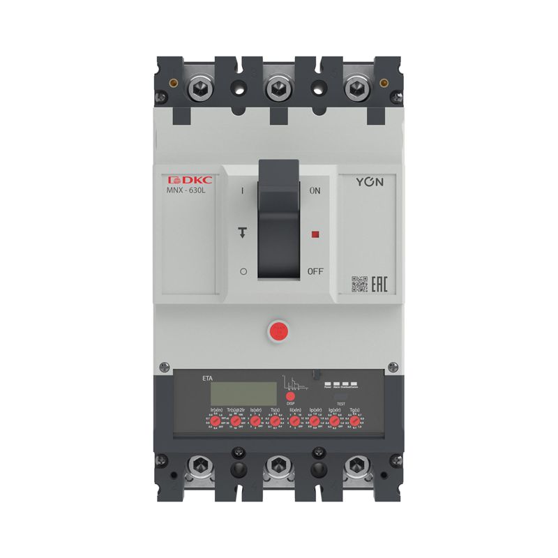  Выключатель автоматический 3P 630А 70кА pro MNX630L при AC415V расцепитель ETA YON MNX630L3PETA0630 фото в каталоге от BTSprom.by