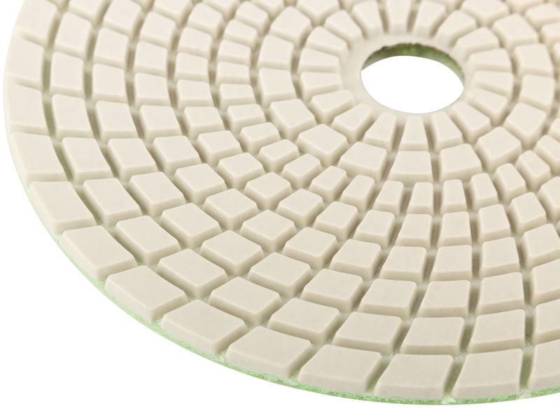  Круг шлифовальный алмазный гибкий АГШК (липучка) влажное шлифование 125мм Р1500 FIT 39886 фото в каталоге от BTSprom.by