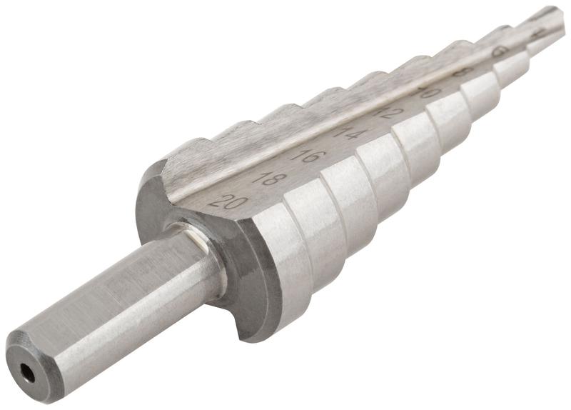  Сверло ступенчатое HSS (Р6М5) по металлу 9 ступеней 4-20мм FIT 36395 фото в каталоге от BTSprom.by