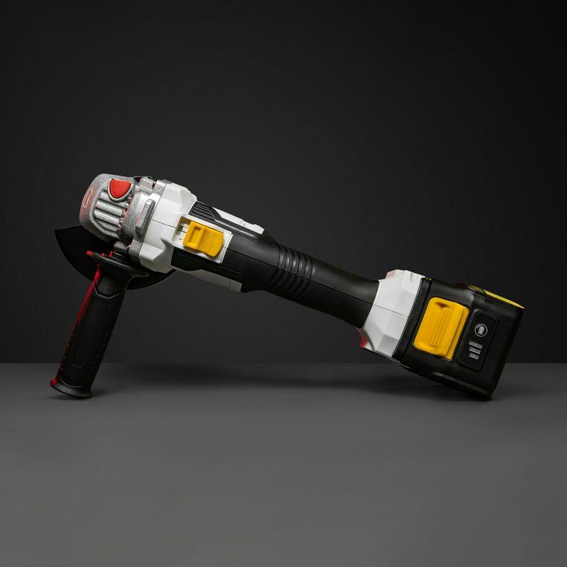  Машина шлифовальная угловая (УШМ болгарка) аккумуляторная 1х4А.ч в кейсе Kranz KR-PT-250 фото в каталоге от BTSprom.by