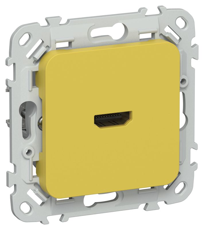 розетка hdmi сп flite ршдма-флжк механизм желт. карри iek fi-h10-k44 от BTSprom.by